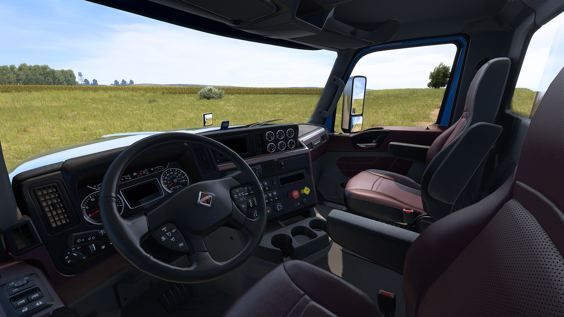 Realistic cabin materials