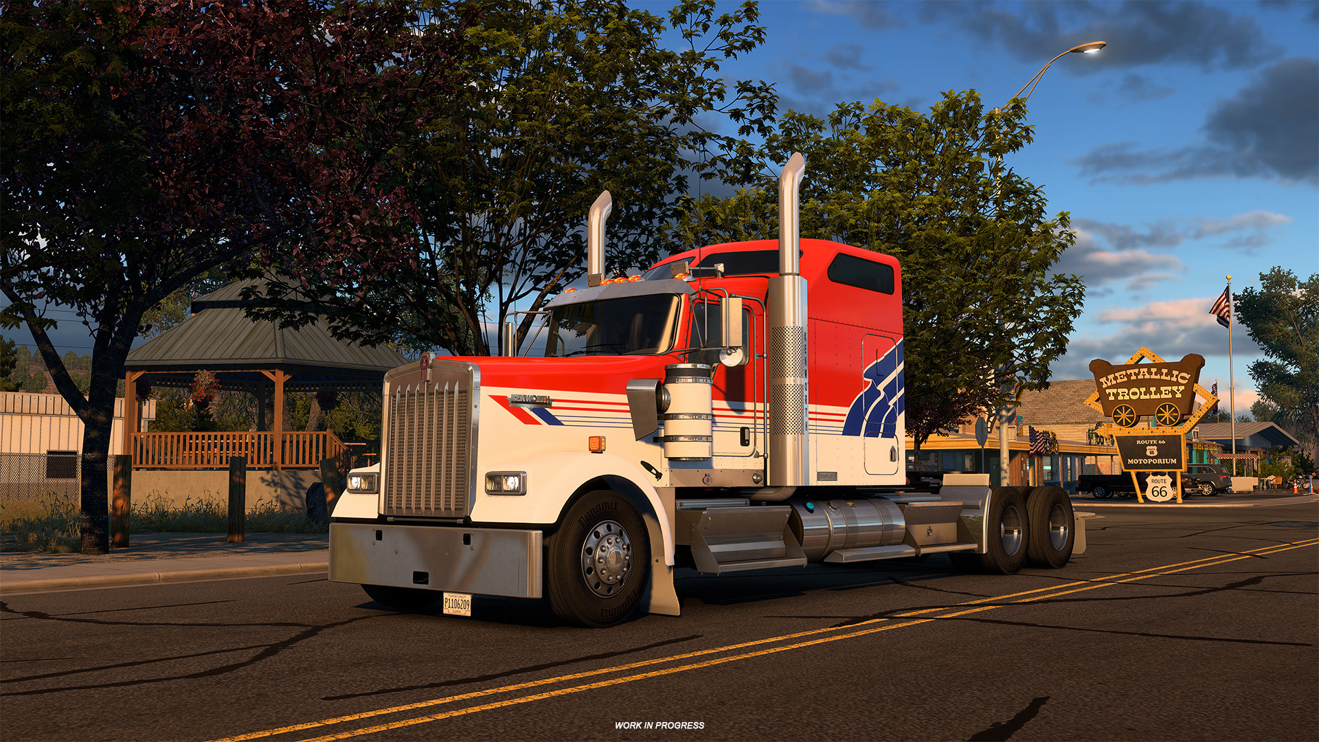 TourAmerica Kenworth Paint Job