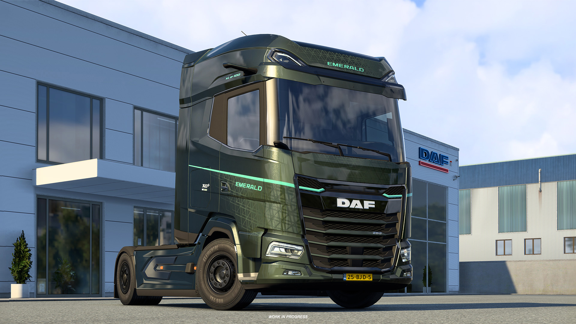 DAF XG+ Emerald Edition exterior