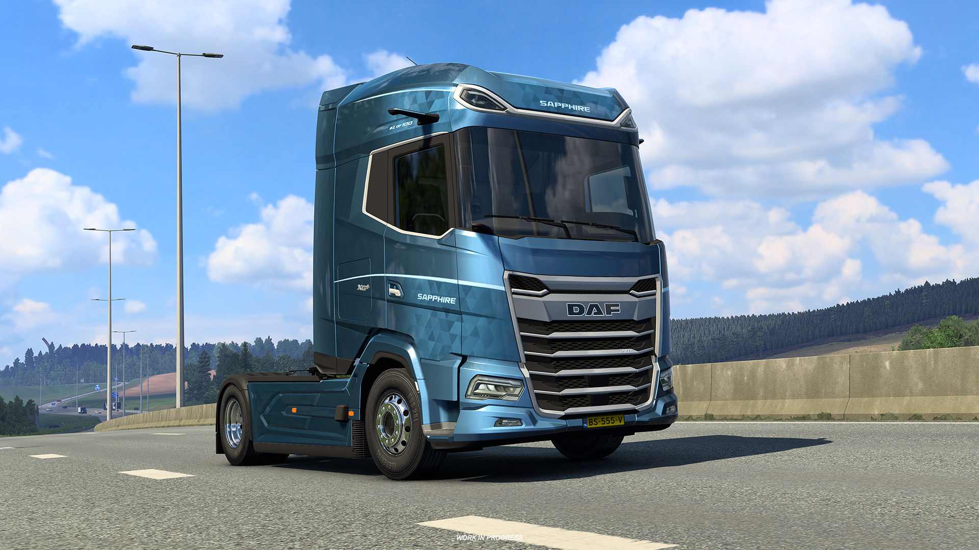 DAF XG+ Sapphire Edition details
