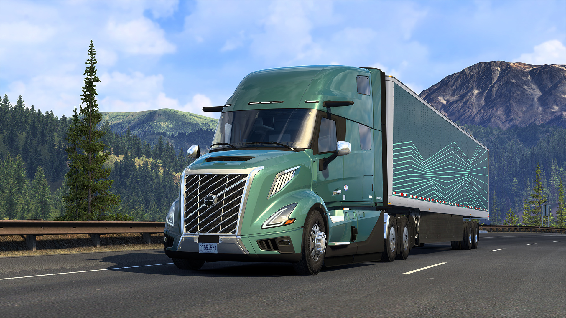 Volvo VNL and VNR Electric in American Truck Simulator