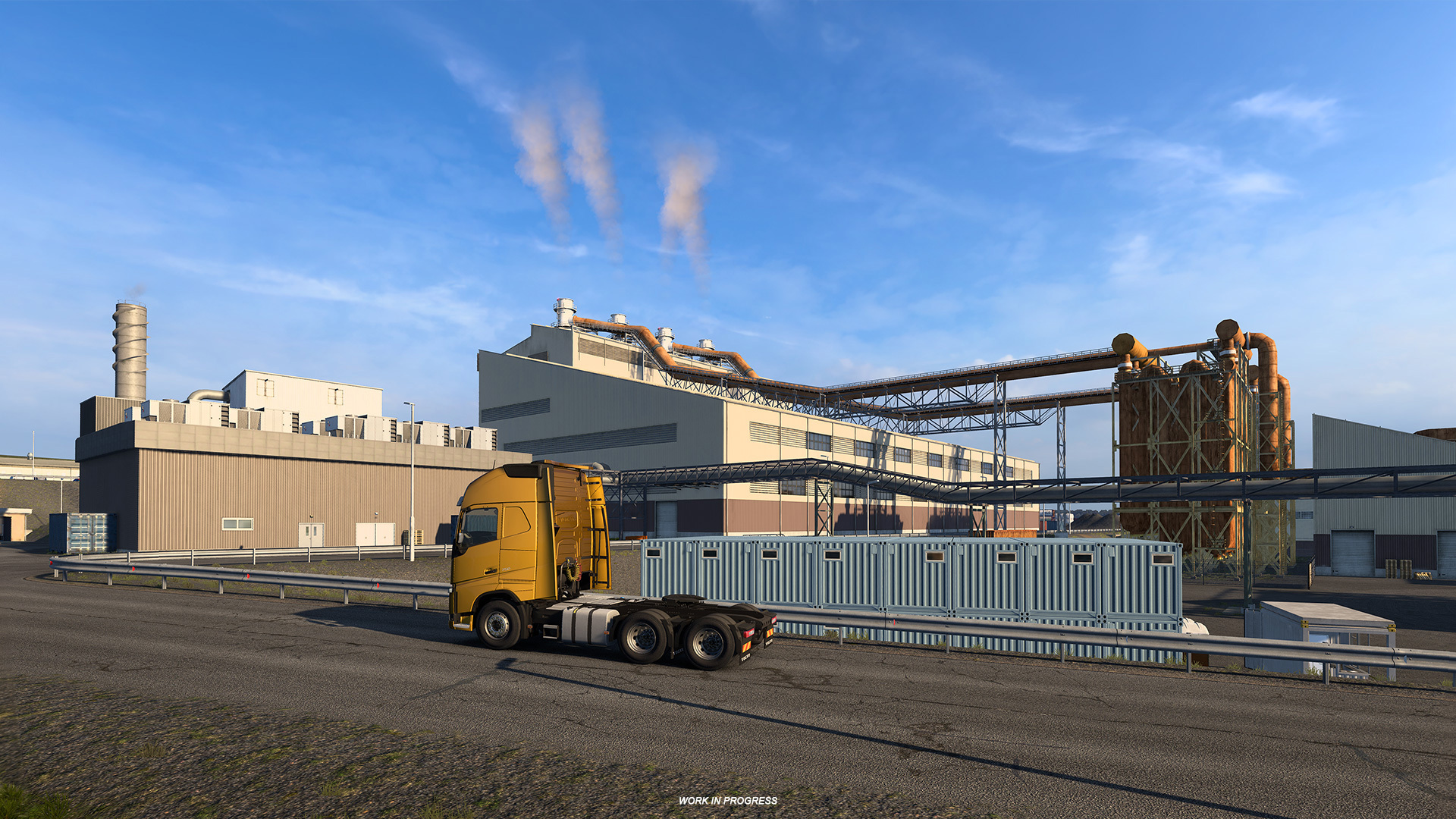Inside the industrial complex