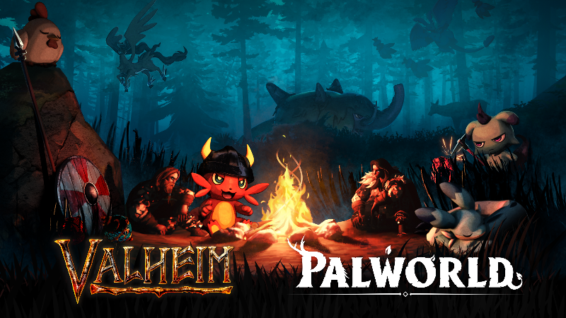 Palworld и Valheim: совместный набор в Steam!