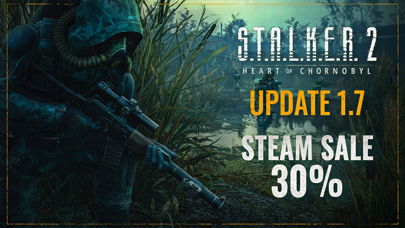 Скидка 30% на S.T.A.L.K.E.R. 2: Heart of Chornobyl в обновлении 1.7 «Expedition»
