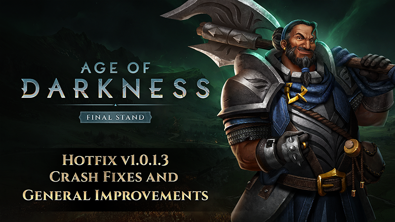 Age of Darkness: Final Stand - Age of Darkness: Final Stand - Hotfix ...