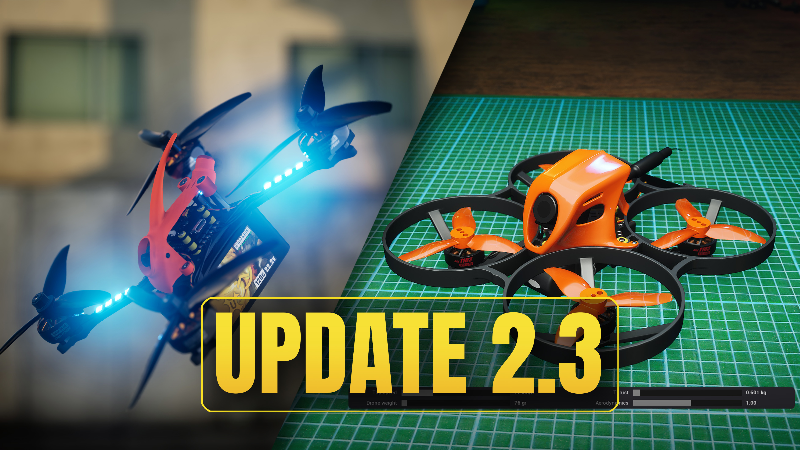 Uncrashed : FPV Drone Simulator – Update 2.3: Steam-News