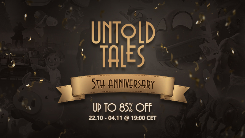 UNTOLD TALES 5TH ANNIVERSARY