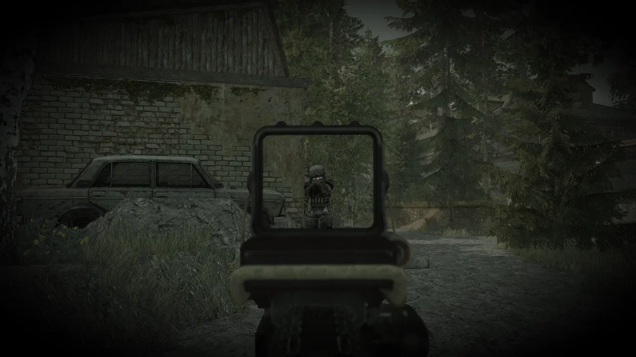Perspective sight reticle