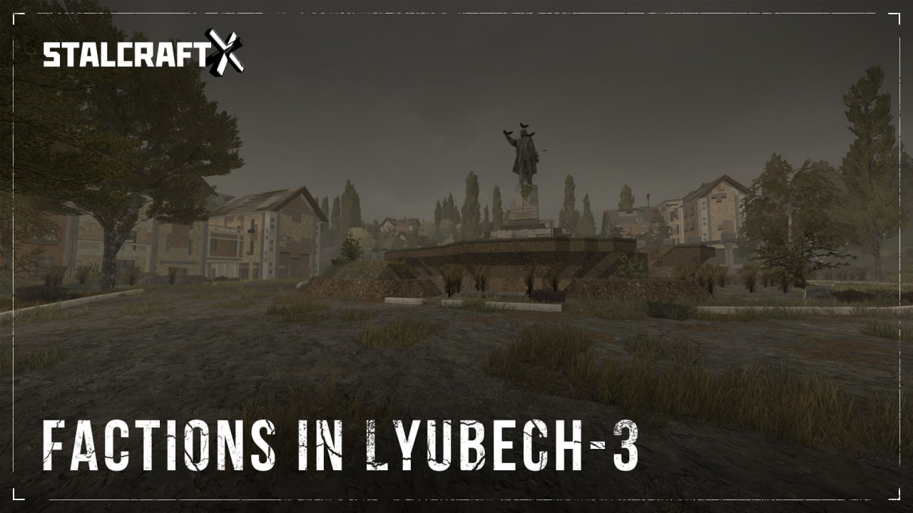 Faction distribution in Lyubech-3