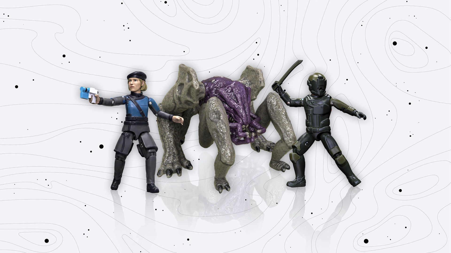 Starfield Real Action Figures