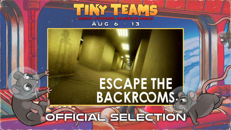 Escape the Backrooms no-clips into the Tiny Teams Festival
