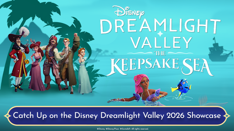 Catch up on the Disney Dreamlight Valley 2026 Showcase Stream!