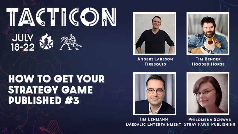 TactiCon - How to get your strategy game published #3 - Steam News