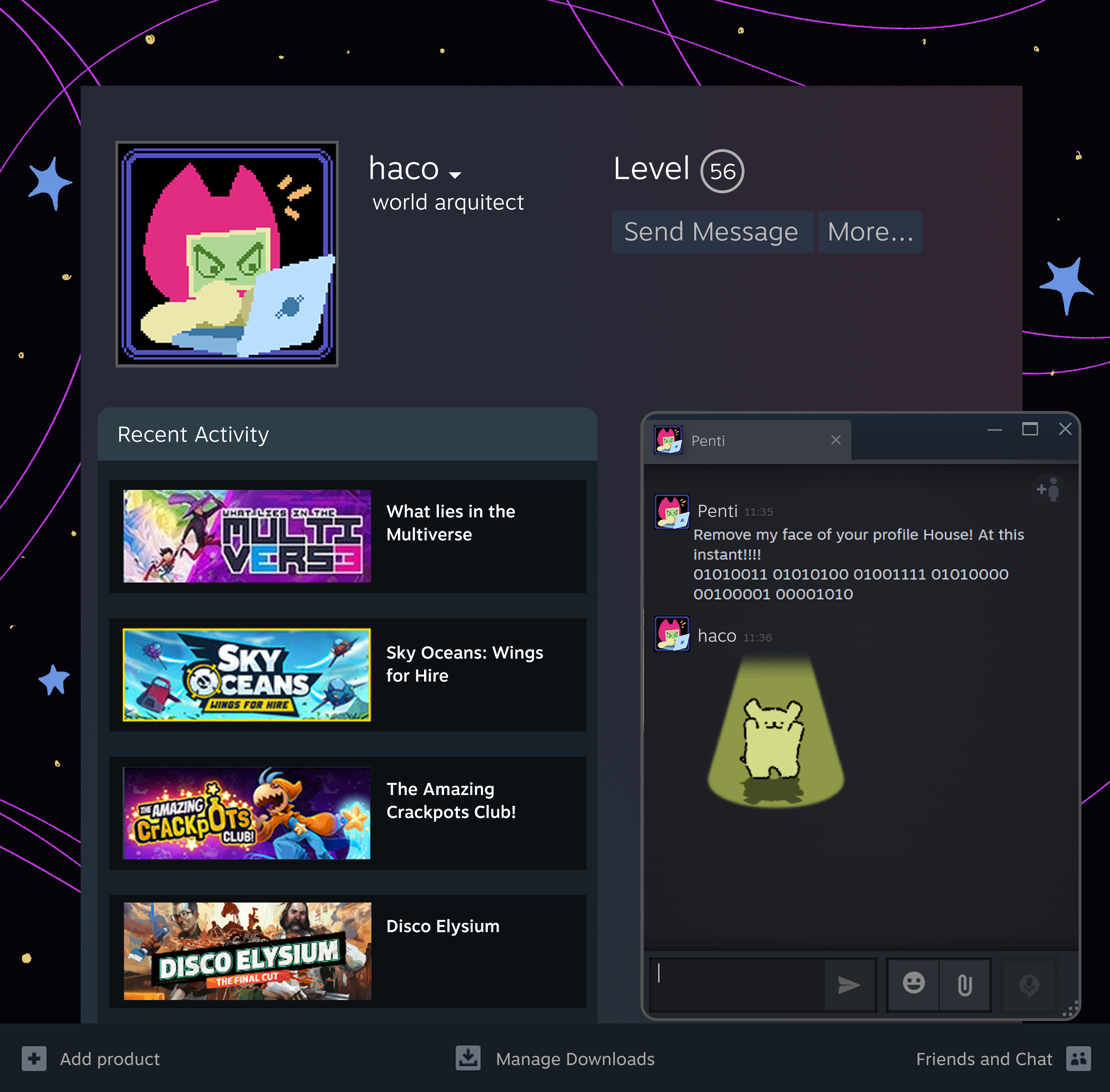 Steam post image