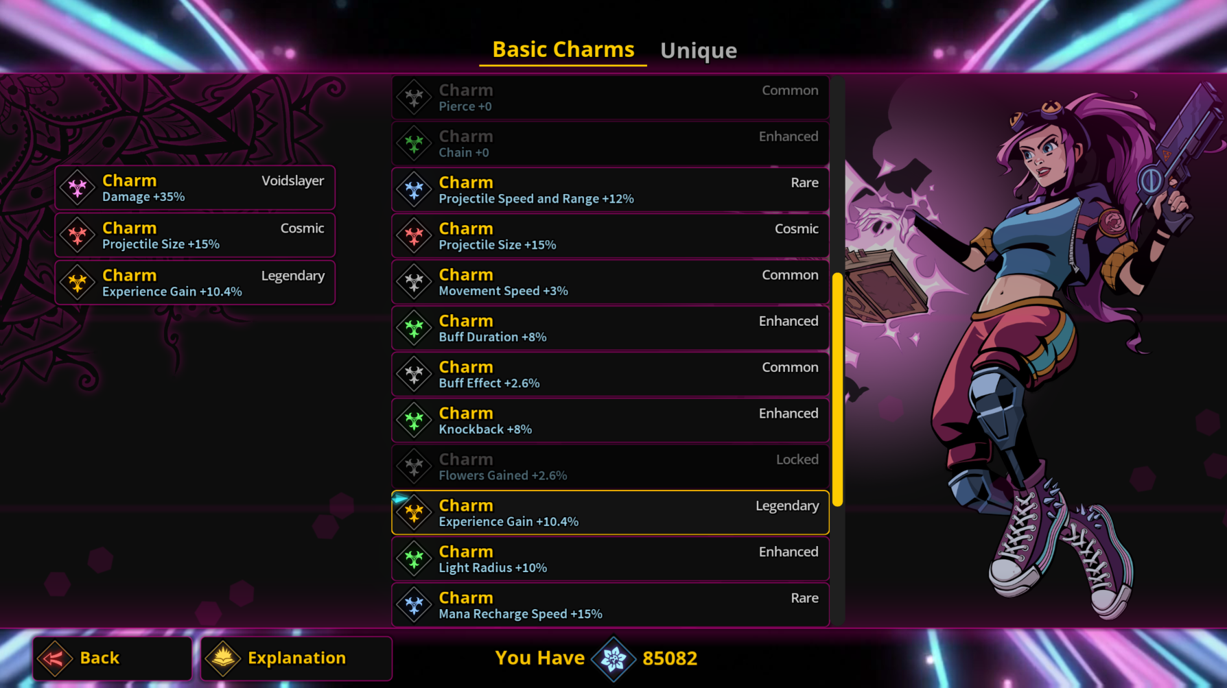 The Charms system will be expanded in updates to include charms with ...