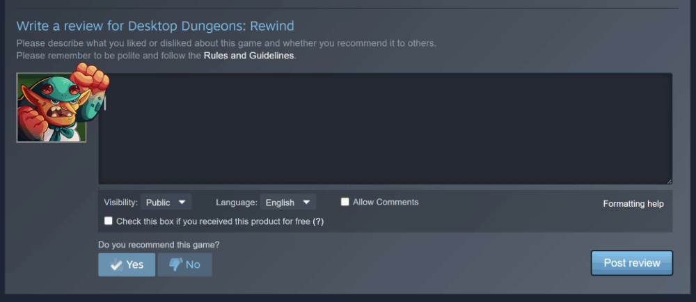 Steam post image