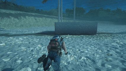 RaidZone underwater combat gif 2