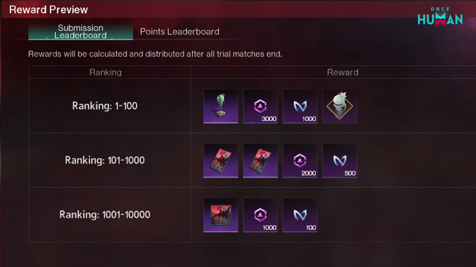 Once Human Visional Wheel preview