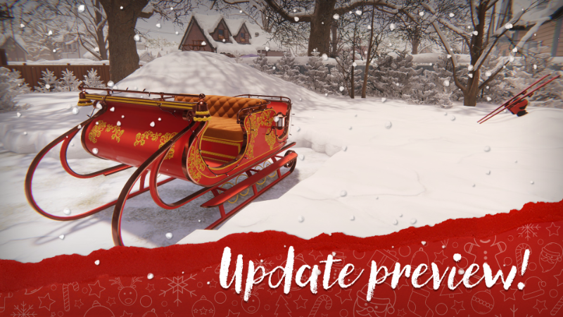 Первый взгляд на обновление HF2: Санта-Клаус уже в пути! Первый взгляд на обновление HF2: Санта-Клаус уже в пути!