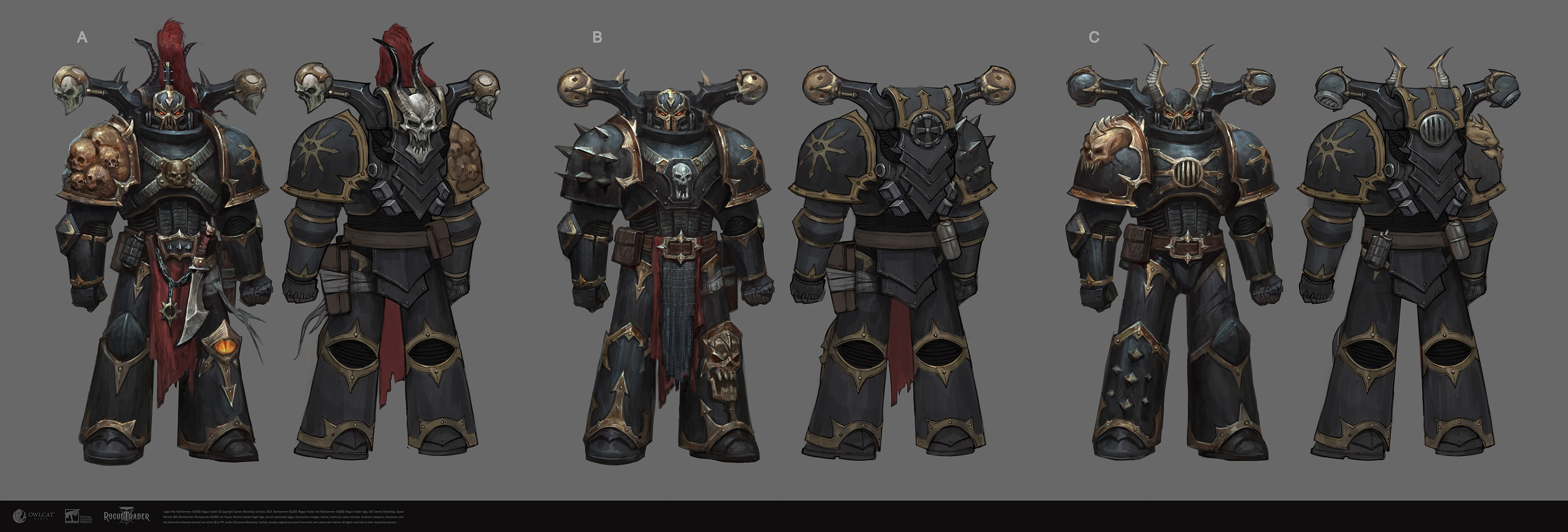 NEWS - Warhammer 40,000 : Rogue Trader : Le DLC Processional of the Damned reporté à décembre 3 Ennemis de Processional of the Damned