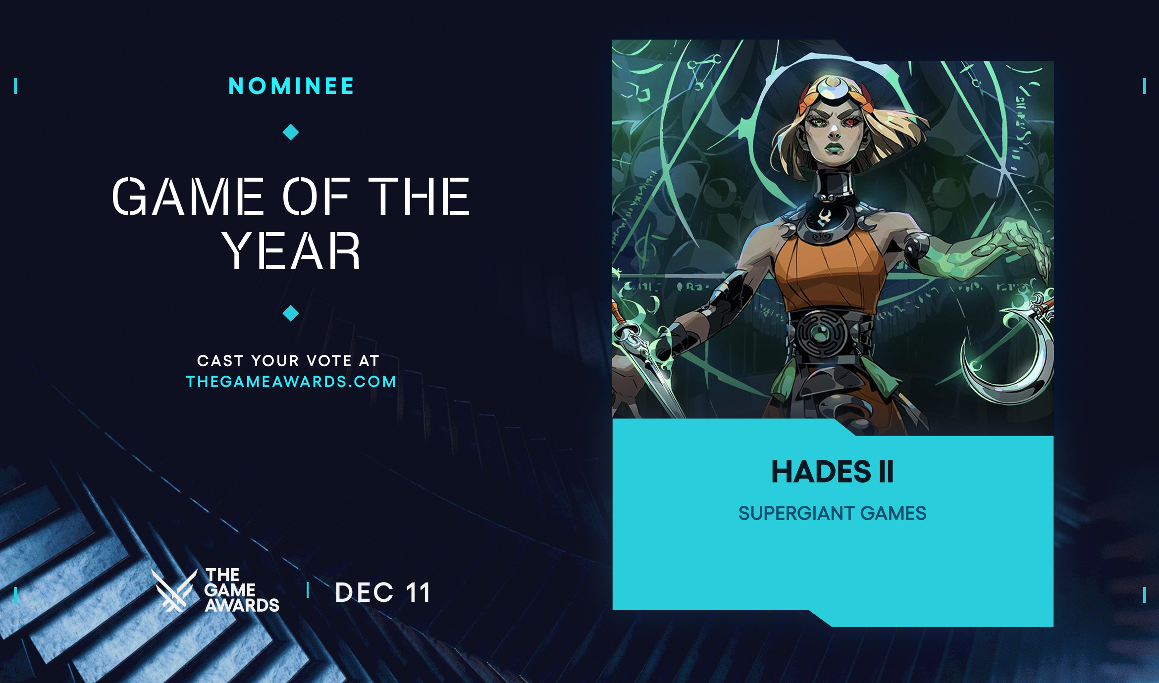 Hades II Nominated For Game Of The Year And Multiple Awards At The Game 