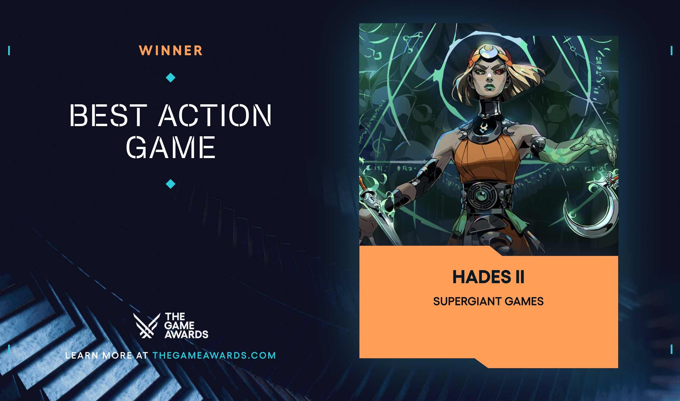Hades II Best Action Game Award