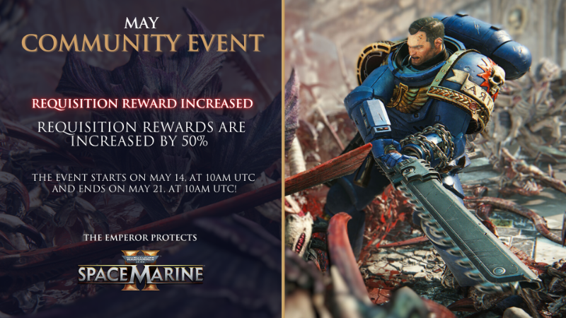 Space Marine 2 May Event