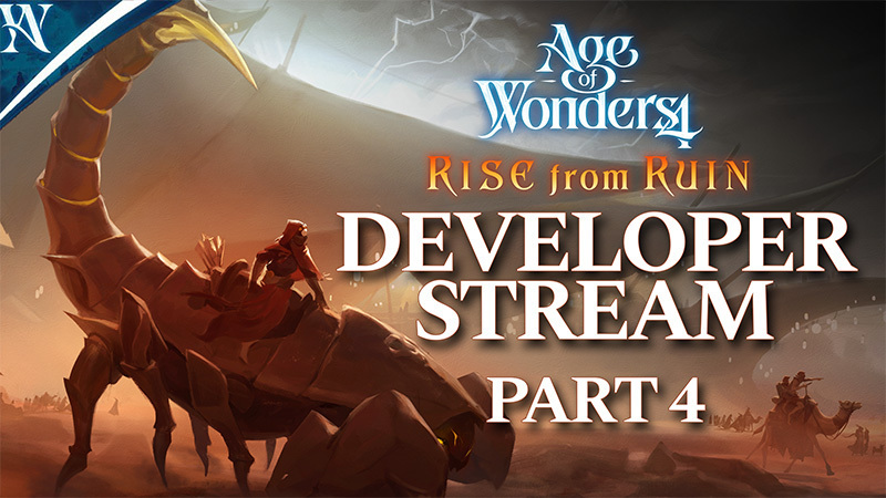 Join the Fourth Rise from Ruin Dev Stream March 5th at 14:00 CET!
