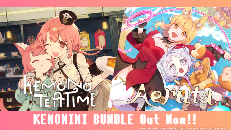 🎊Aeruta × Kemono Teatime KEMOMIMI BUNDLE Out Now🎊