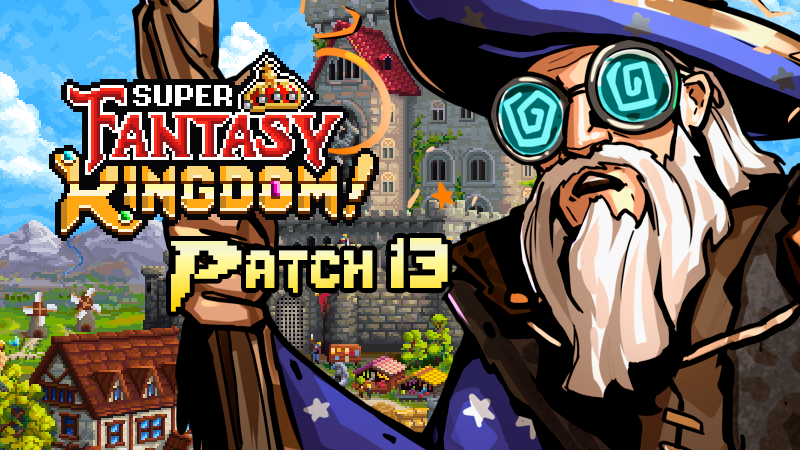 Steam :: Super Fantasy Kingdom :: Patch 13: New Building, Targeting and reworked Progression!