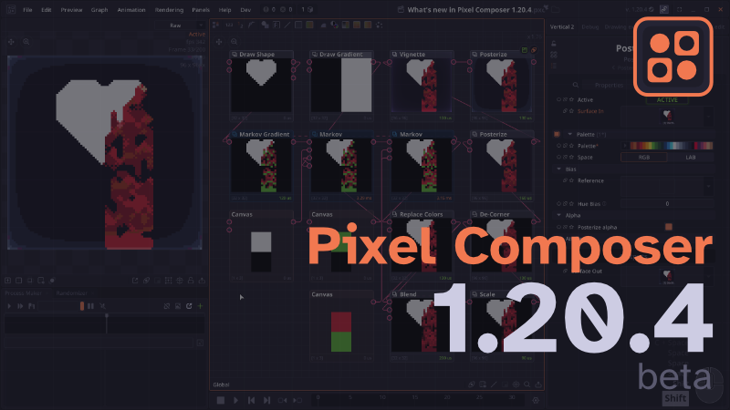 Pixel Comp Pixel Composer - 1.20.4 beta - Steam News