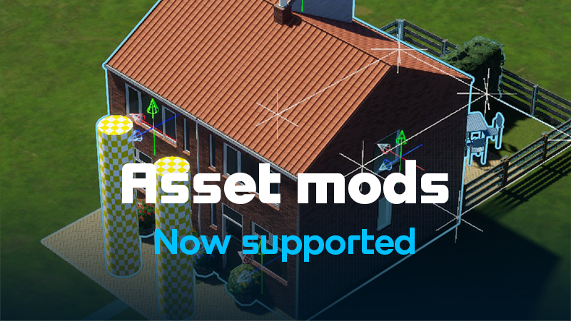 Новый патч модификаций ассетов