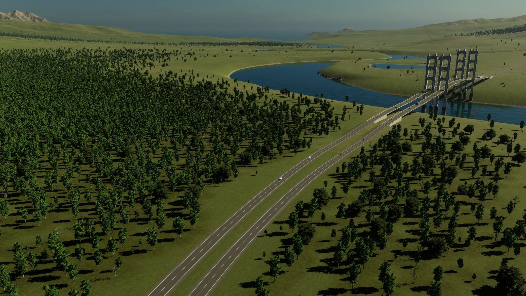 Waterway Pass map terrain preview