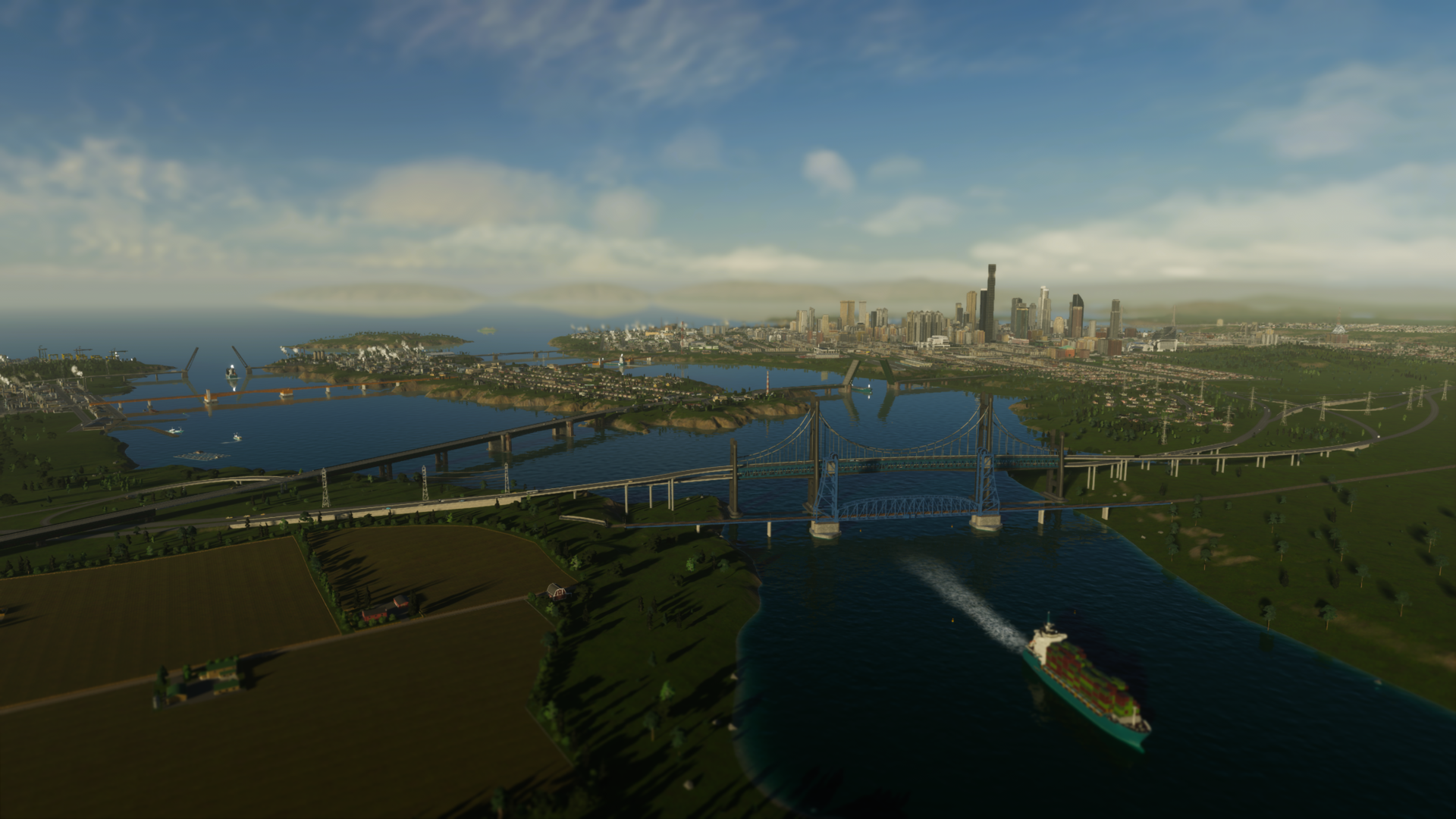 Twenty new Bridges preview in Cities Skylines 2