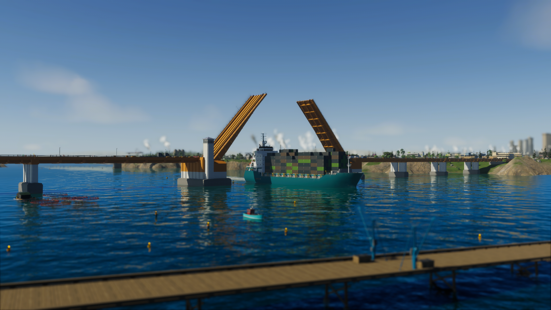 Двороликовый мост в действии