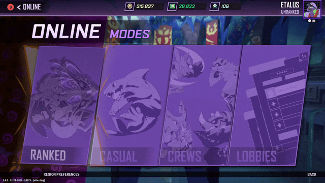 Cosmetics Menu Rivals Menu Makeover - Patch 1.5.2 Notes · Rivals of Aether II update for 22 ...