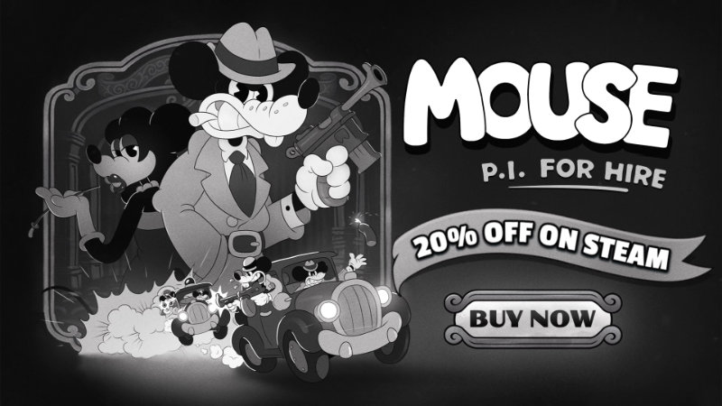 MOUSE: P.I. For Hire - Now 20% Off Until July 9, 2026