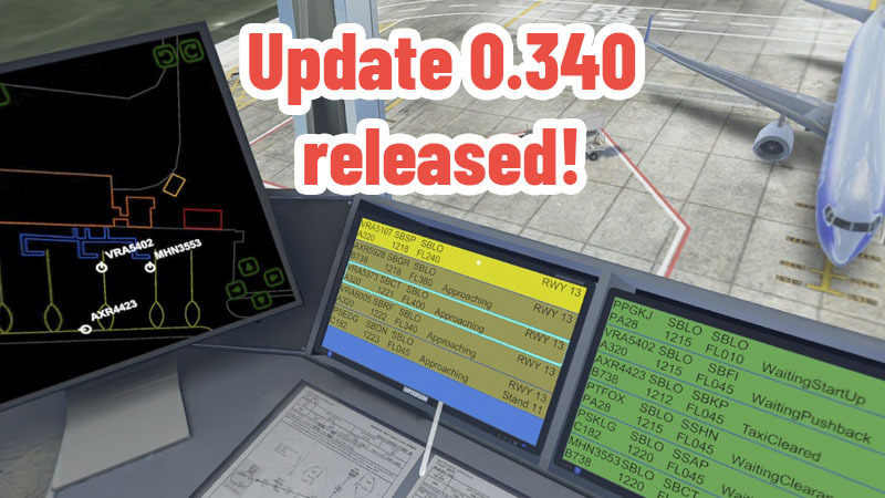 V-Air Traffic Control - Enhanced ATC Experience: Flight Strip ...
