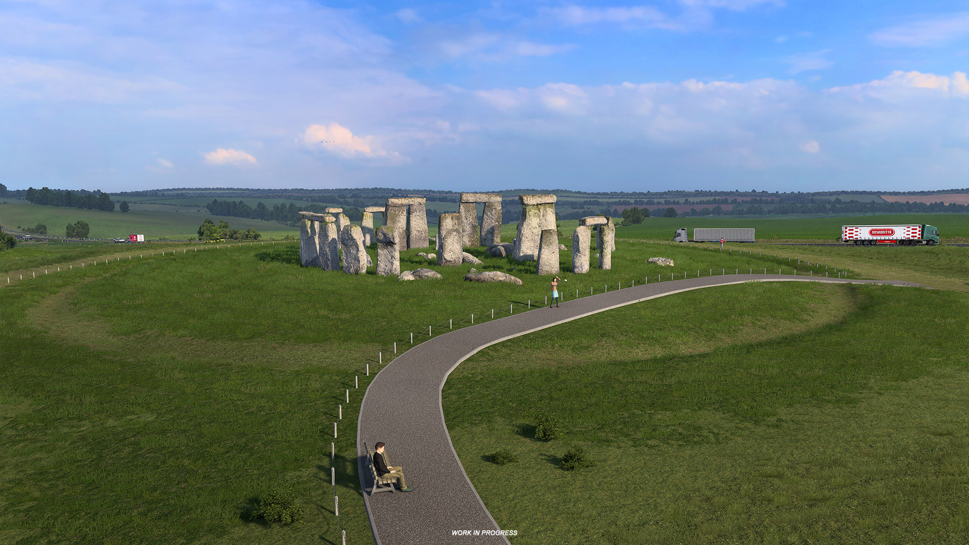 Stonehenge view 2