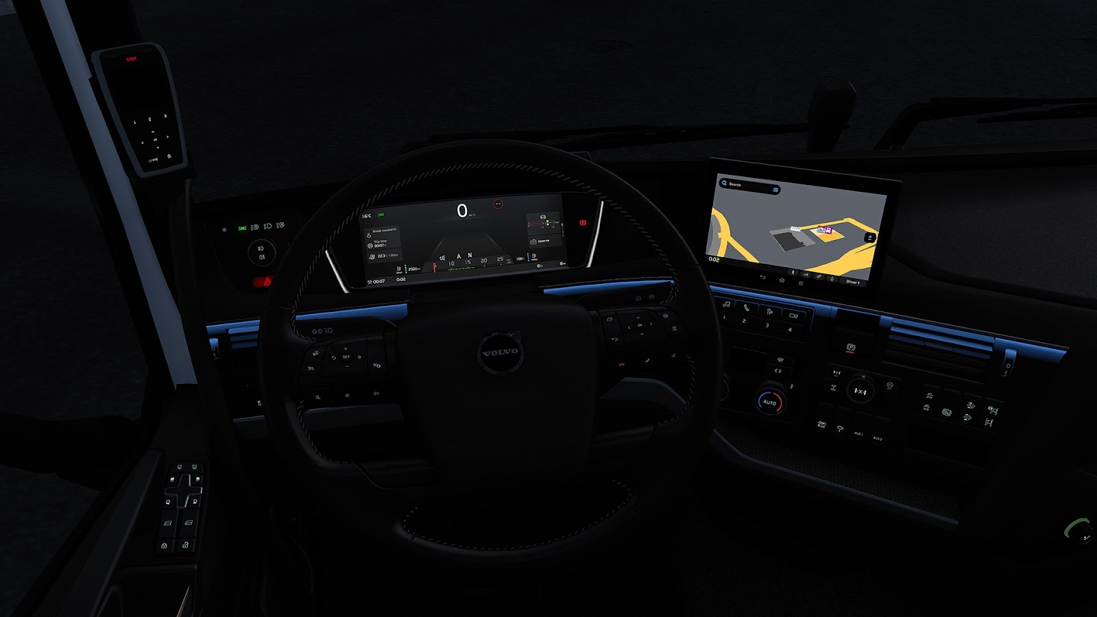 Volvo Custom Seats and Steering Wheel