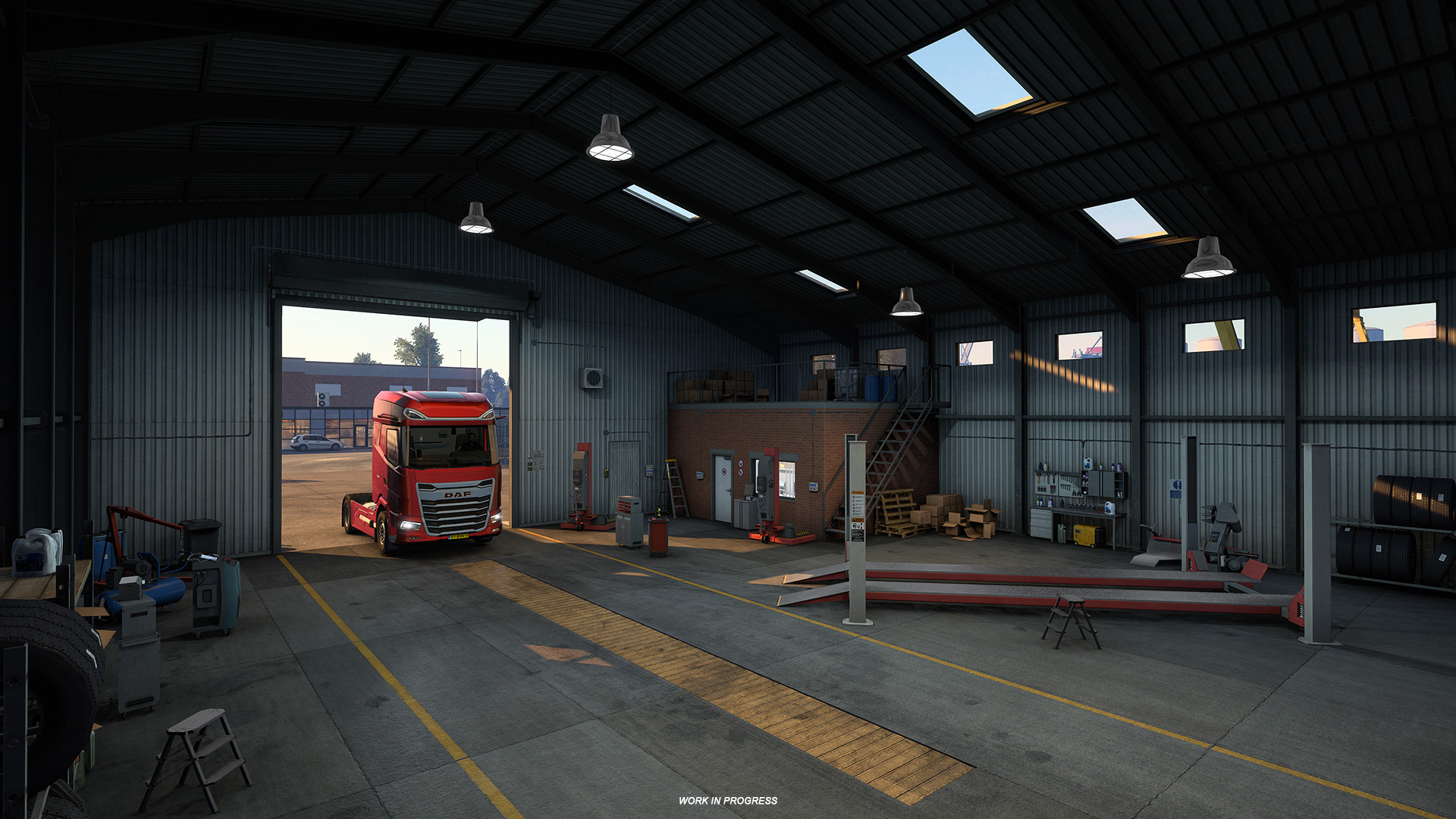 Euro Truck Simulator 2 — обновление 1.62: Новые гаражи Euro Truck Simulator 2 — обновление 1.62: Новые гаражи