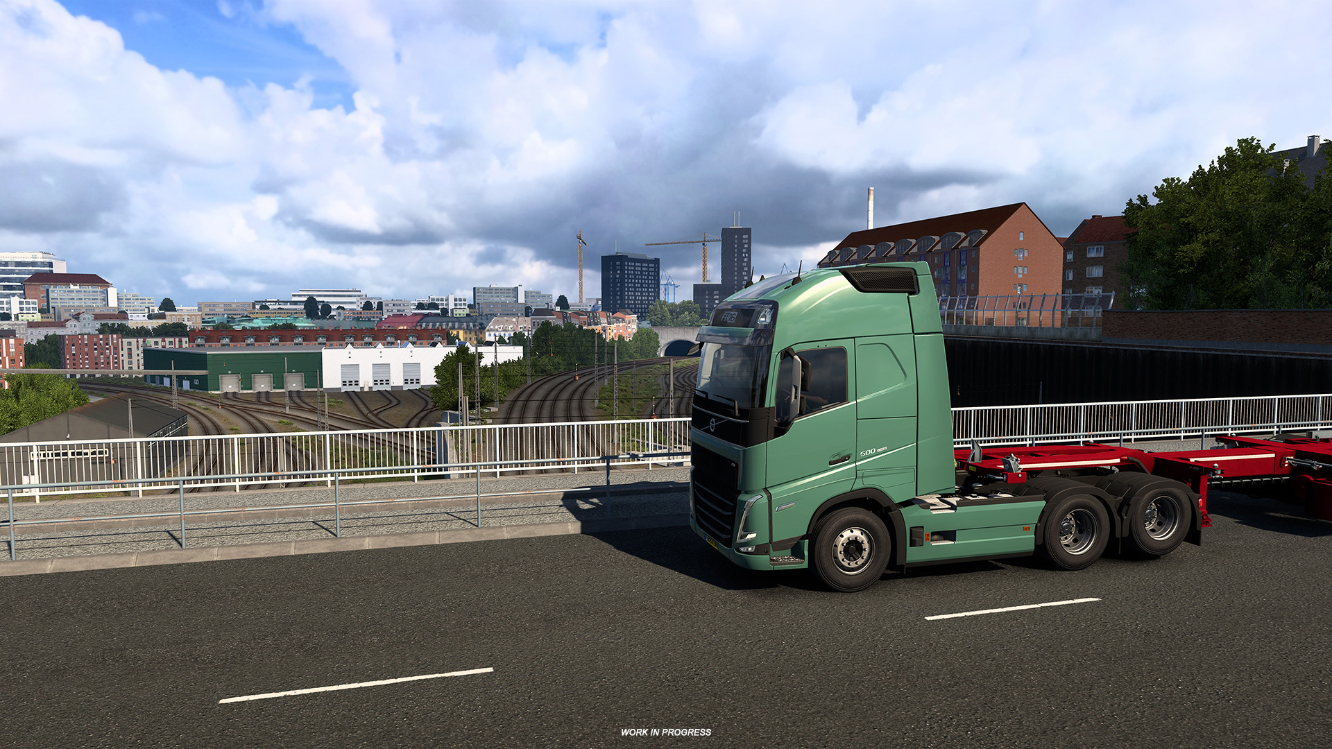Aarhus Bus Station in ETS2