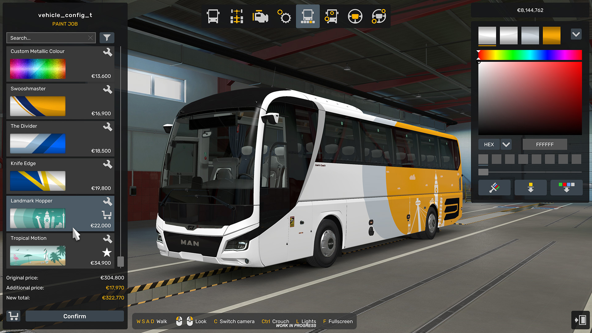 Bus Garage Overview