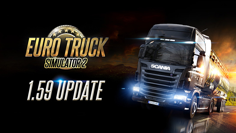 Вышло обновление 1.59 для Euro Truck Simulator 2