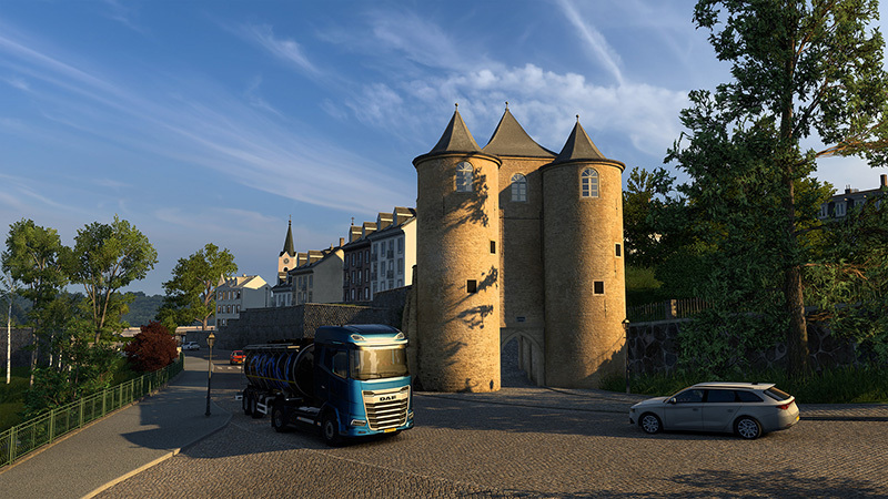 Euro Truck Simulator 2: Project Benelux Rework – Luxembourg City