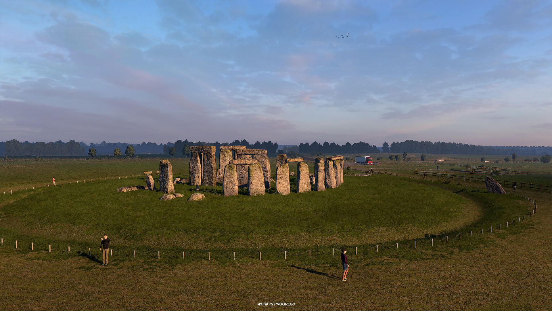Stonehenge in Euro Truck Simulator 2