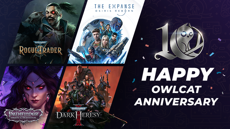Happy Owlcat Birthday Sale!