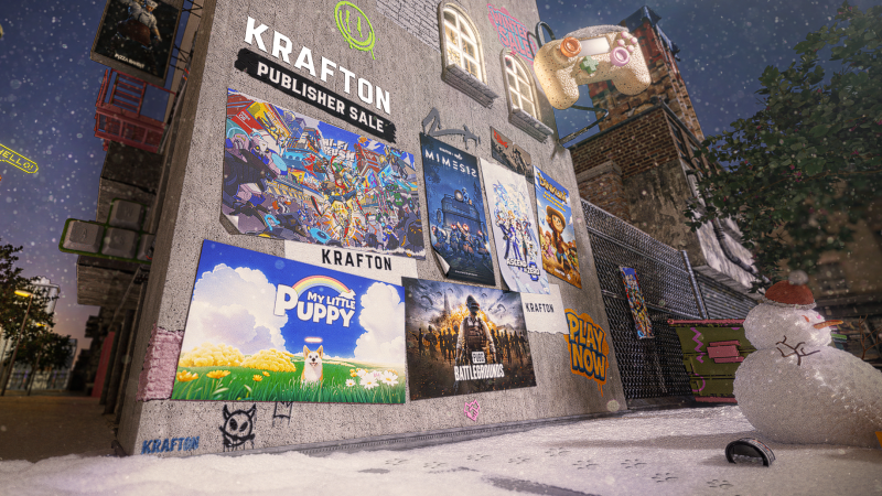 Steam KRAFTON Publisher Sale 대표 이미지