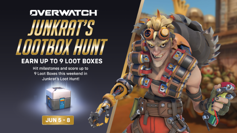 Overwatch 2 Junkrat's Lootbox Hunt 2026: Official Event Details Overwatch 2 Junkrat's Lootbox Hunt 2026: Official Event Details