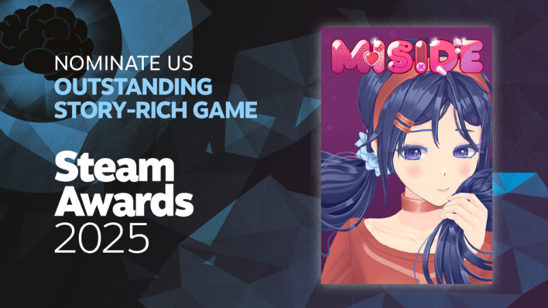 MiSide — помогите Мите получить награду за лучшую сюжетно насыщенную игру, пожалуйста? 💕 MiSide — помогите Мите получить награду за лучшую сюжетно насыщенную игру, пожалуйста? 💕